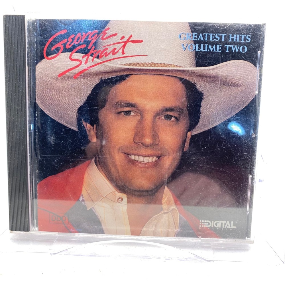 George Strait‎ Greatest Hits Volume Two CD 1987 MCA Records MCAD-42035 Country
